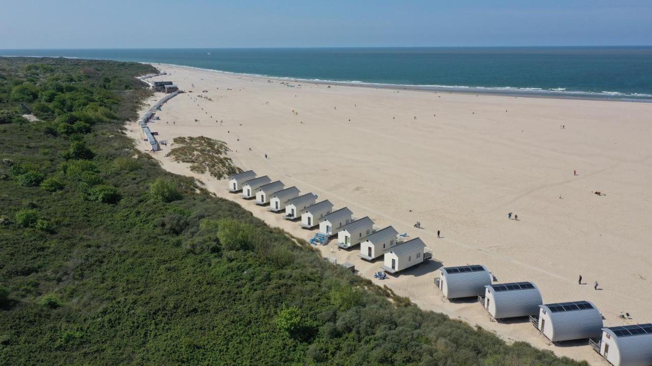 Strandbungalows Vrouwenpolder Kültér fotó